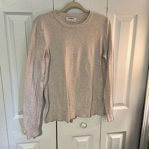 Old Navy Crew Neck Sweater in Cream